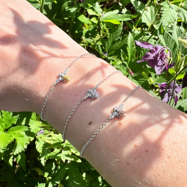 Honeybee Bracelet - Silver - Image 3